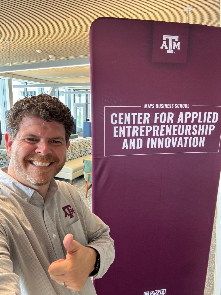 Dr. Levi Belnap at the Center for Applied Entrepreneurship and Innovation